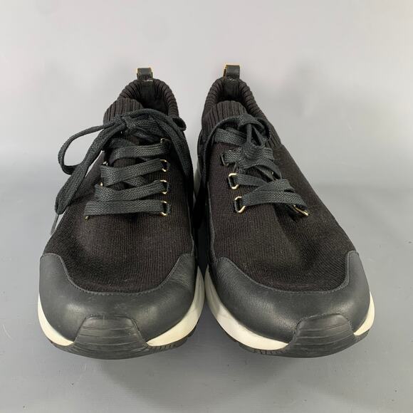 BUSCEMI Size 11 Black Knit Lace Up Lace Up Shoes main image 6